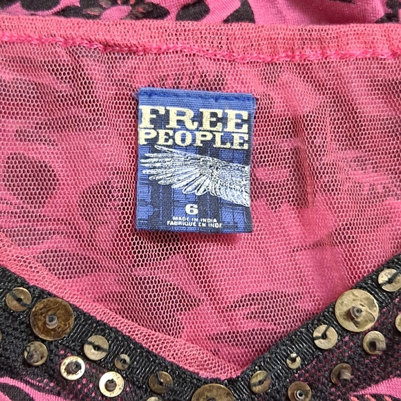 FP~ VTG 90's Floral Dress - Picture 8 of 9